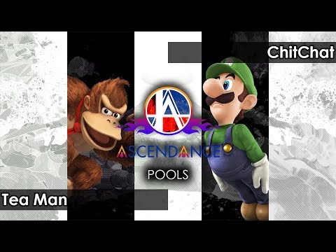 Smash 4: Tea Man (Donkey Kong) V ChitChat (Luigi) - Ascendance 87 Tournament SSB4