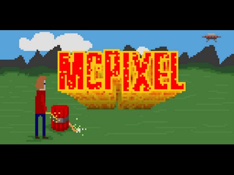 McPixel/ Full Playthrough/ All Four Chapters/ Explicit Version!!!