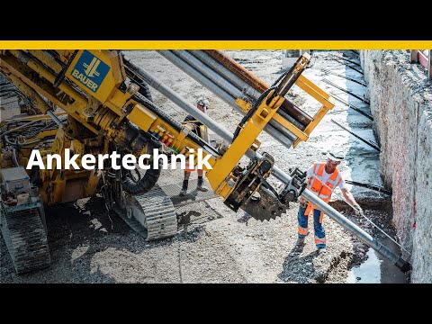 BAUER Spezialtiefbau GmbH – Ankertechnik