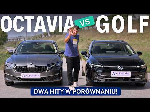 Volkswagen Golf 2025 vs Skoda Octavia 2025? - bratobójczy bój wersji kombi