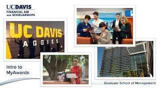 UC Davis - Intro to MyAwards - Graduate School of Management