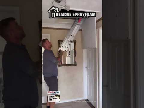 Remove sprayfoam ltd video.