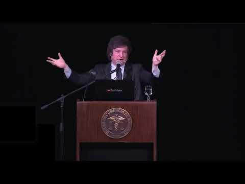 Javier Milei - Teoría de la distribución y redistribución de la riqueza