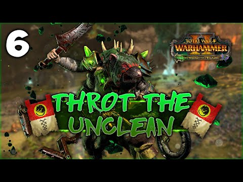 CLASH OF THE RATS! Total War: Warhammer 2 - Throt the Unclean - Mortal Empires Campaign #6
