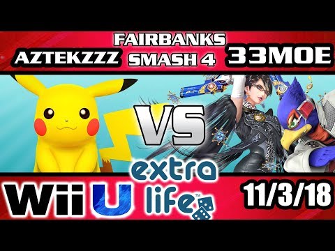 Extra Life 2018: AztekZZz (Pikachu) vs 33Moe (Bayonetta, Falco)