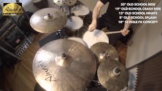 Video thumbnail for Amedia Cymbals USA Old School Series Jazz Demo by michaelcurtisjr