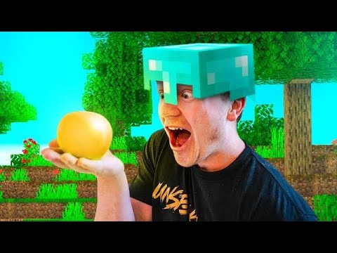 Unspeakable - ONLY EATING MINECRAFT FOODS FOR 24 HOURS!