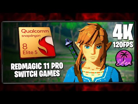 REDMAGIC 11 PRO vs. SWITCH GAMES! | SWITCH EMULATOR SNAPDRAGON 8 ELITE GEN 5