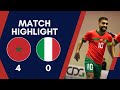 أهداف مباراة المغرب و إيطاليا 4-0 | Maroc vs Italie futsal | المنتخب المغربي لل