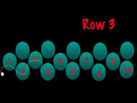 Freeform Beaded Pendant Section 1 & 2