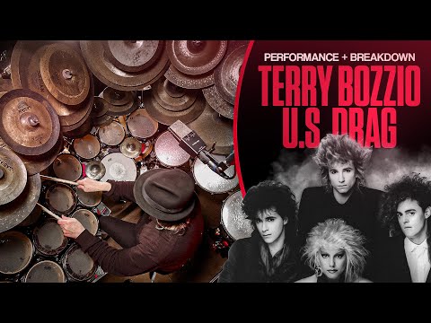 Terry Bozzio's Iconic "U.S. Drag" | Missing Persons Performance and Breakdown