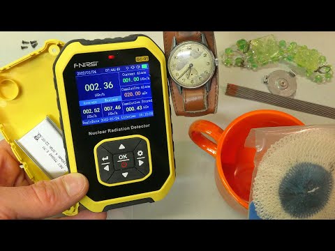 FNIRSI Radiation Detector - unboxing, test, teardown