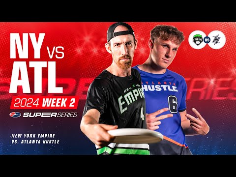UFA Super Series | New York Empire at Atlanta Hustle | Pro Ultimate Frisbee