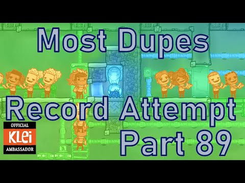 Oxygen Not Included - Most Dupes Record Attempt - Part 89