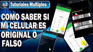 Como Saber Si Mi Celular Es Original o Replica – Mi Telefono Es Original O Falso? -  Samsung Y Otros