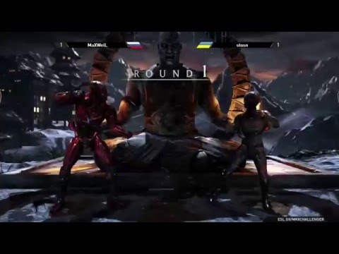 MaXWelL vs stosn - ESL MKX Challenger Cup #4 - Quarterfinal