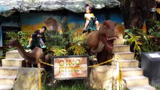 preview picture of video 'Dino Ride at Clarkland 'Dinosaur Island''