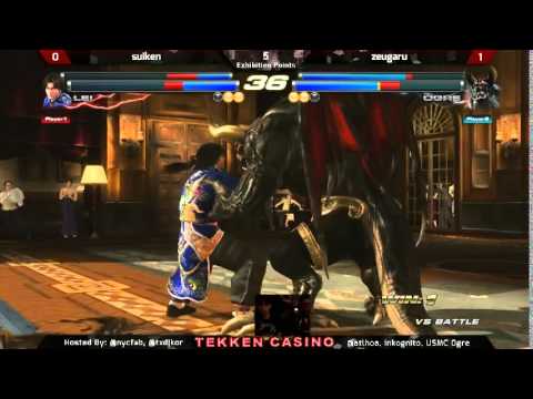 Tekken Casino Vegas 2014 - Suiken vs Zeugaru + Q&A with Harada and Michael Murray