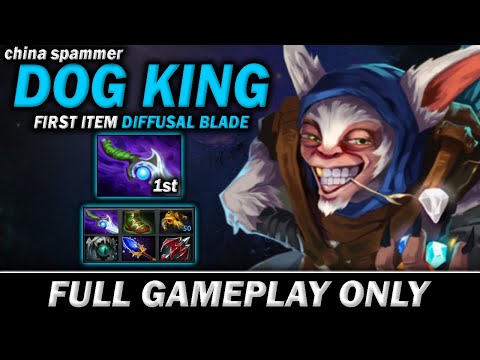 it is time for DOG KING to playing with different build, 1st item Diffusal -Full Gameplay Meepo #403