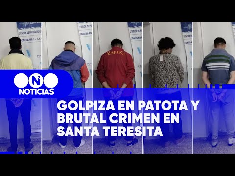 GOLPIZA EN PATOTA y BRUTAL CRIMEN en SANTA TERESITA: HAY 9 DETENIDOS - Telefe Noticias