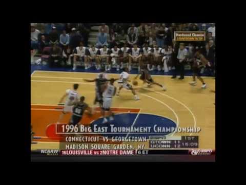 Mar. 9, 1996 -  UConn vs. Georgetown (1996 Big East Final)