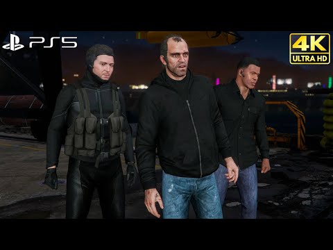 GTA 5 - PS5 Walkthrough Part 3 | 4K 60FPS