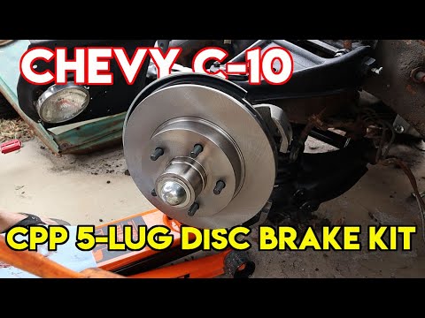 Chevy C10 CPP 5-Lug Disc Brake Kit Swap and Front End Assembly
