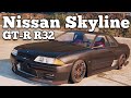 Nissan Skyline GT-R R32 0.5 для GTA 5 видео 9