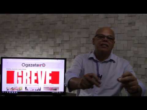 COMENTÁRIO PARALISAÇÃO NACIONAL   JORNALISTA MILTON ALVES