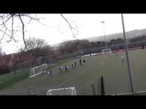 Dylan Peters goal V Harefield Academy 280116