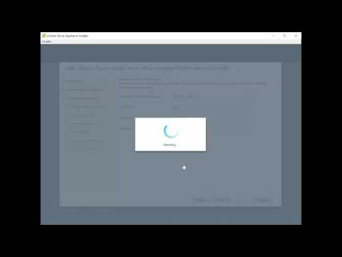 Technical 301- DEMO VCSA 6.5 Part 1 Deploying