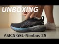 UNBOXING  ASICS GEL Nimbus 25 | runner’s journey