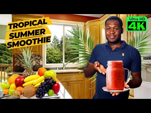 Watermelon And Pineapple Smoothie