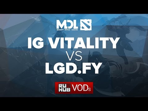 iG.V vs LGD.FY, MDL Lan Final, game 1