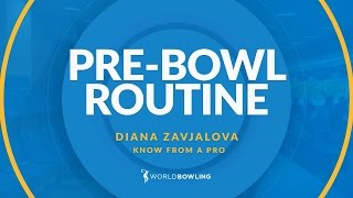 The Perfect Pre-Shot Routine - Know From a Pro with Diana Zavjalova - World Bowling
