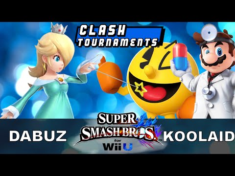 CLASH Invitational for Smash Wii U - PL XFIRE Dabuz (Rosalina) vs Koolaid (Pacman/Dr. Mario)