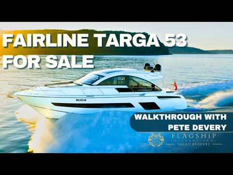 2018 Fairline Targa 53 Open - For Sale - Flagship International Yacht Brokers
