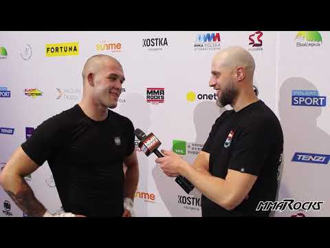 TOMASZ OSTROWSKI, MISTRZ MMA POLSKA W KAT. 93 KG., O POTENCJALNEJ WALCE W KSW