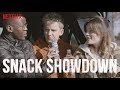 Sex Education Cast Snack Showdown | US vs. UK | Netflix