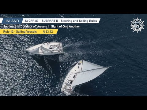 Rule 12 — Sailing Vessels § 83.12, Inland Navigation Rules of the Road