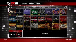 WWE 2K16 How to Unlock Everything ( Superstars, Divas, Championships, Arenas) Tutorial!