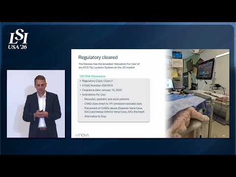 Alexander Newton, Navi Medical Technologies - Non-invasive ECG guidance for pediatric central lines | LSI USA '26