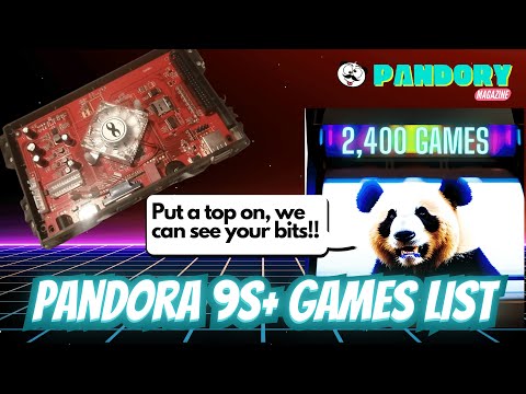 Pandora 9S+ Games list