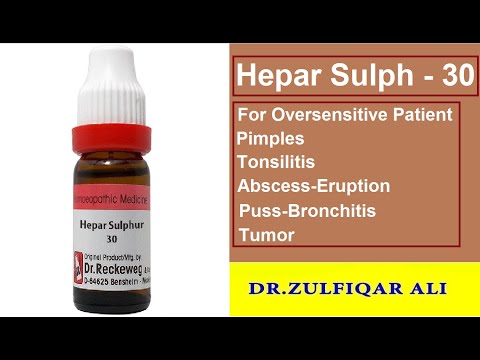 Hepar Sulph | Symptoms | Doses  | ہیپر سلف |  Explained in Urdu/Hindi