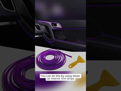 Car Interior Trim Strips,Universal 33ft Car Electroplating Decoration Styling Door Dashboard