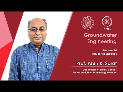 Lecture 62 Artificial Recharge Techniques and Designs