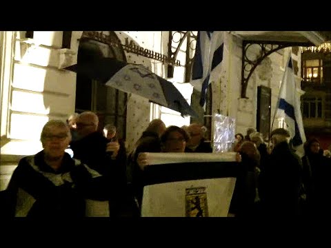 Concertgebouw Protestactie Tegen Uitsluiting van Joodse Cantor.