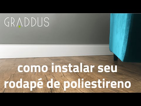 Vídeo: Como colocar rodapé de poliestireno: perguntas e respostas