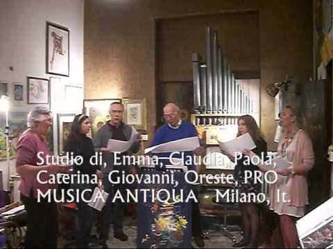 Michael Praetorius, PUER NATUS, Pro Musica Antiqua, G. Vianini, Milano, it.