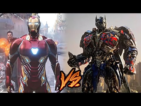 Optimus Prime VS Iron Man | Kim Kazanır? Marvel & Transformers